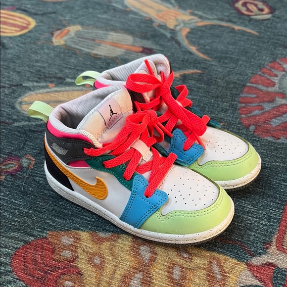 Nike Other - Nike Air Jordan Kids Multicolor Toddler Sneakers 8